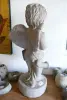 Product image 4 of the product “Amore winged, 80cm height, riverstone, handcrafted ”
